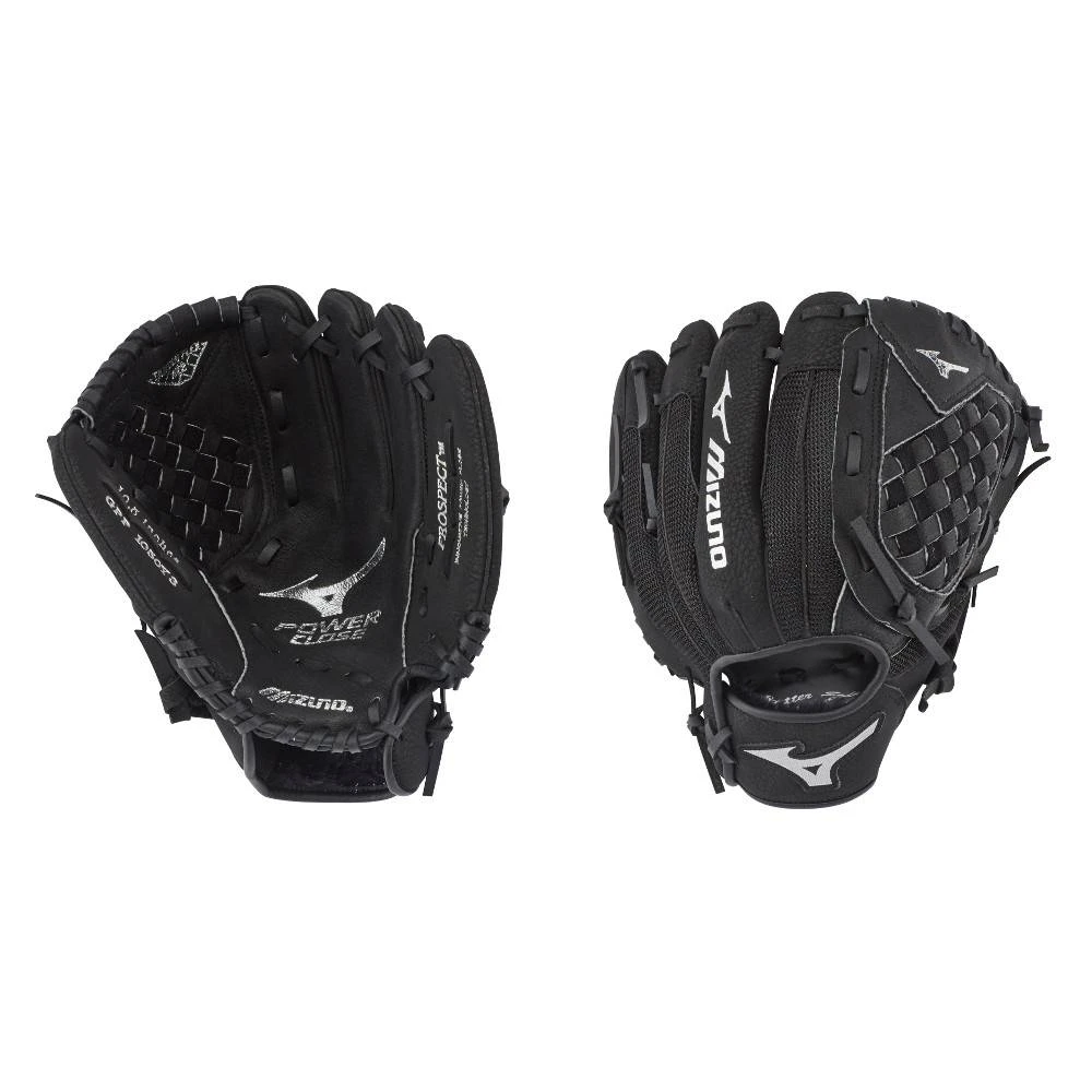 Mizuno GPP1050Y3 Prospect Powerclose 10.5" Black Youth Baseball Glove